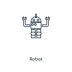Poster - robot icon vector icon vector