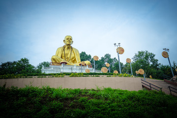 Wall Mural - Buddha Sri Wichai Statue at Northern Thailand historical park.