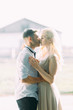 © pavelvozmischev - Wedding in European style on the farm. Old abandoned building. Fine art in the style of processing.