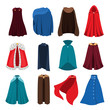 Cloaks party clothing and capes costume set