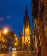 Poster - St.Marien Kirche  Kaiserslautern  Rheinland-Pfalz