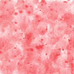 Poster - Vector coral watercolor background. Abstract grunge texture
