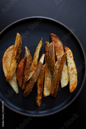 Golden Homemade Cottage French Fries Buy This Stock Photo And