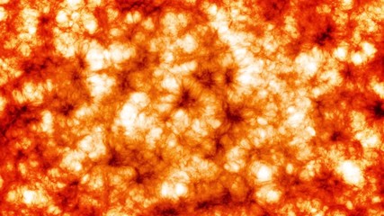 Poster - Sun front close up. Abstract background surface of sun. Cloud of orange fire blast