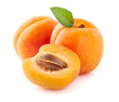 Fresh apricot fruit in closeup