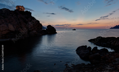 Paysages De Corse Golfe De Porto Coucher De Soleil Buy