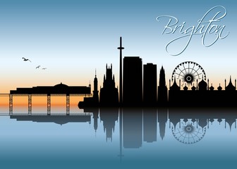 brighton skyline - egnland - united kingdom
