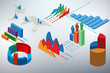© Elnur - Various charts and graphs - 3d rendering