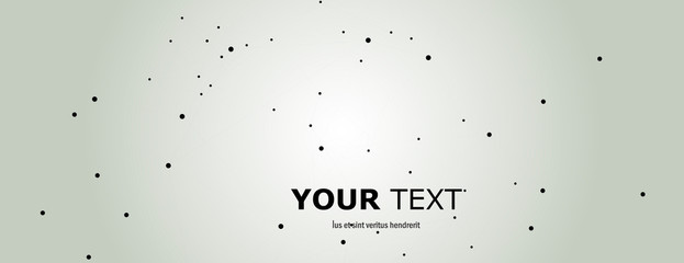 Aufkleber - Connect abstract lines and futuristic technology style and abstract modern geometric background