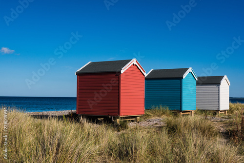 Fotografía Strandhäuser von Findhorn