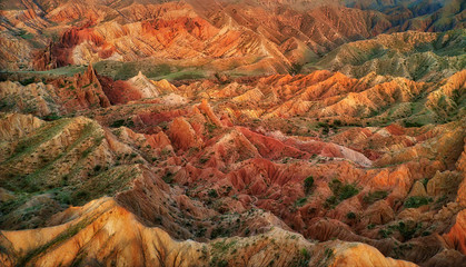 Fairytale Canyon Skazka in Kyrgyzstan, taken in August 2018