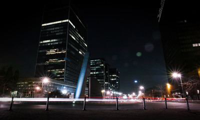 Centre of Brussels at Night