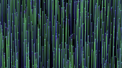 Poster - abstract speed background. centric motion of star trails. 3d rendering. starburst dynamic lines or r