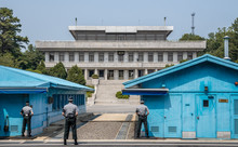 Panmunjeom Grenze Südkorea Nordkorea, Demarkationslinie Entmilitarisierte Zone