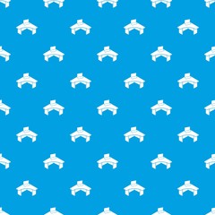 Poster - Office table pattern vector seamless blue repeat for any use