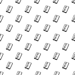 Poster - Dead pixel smartphone pattern vector seamless repeating for any web design