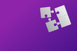 © corben_dallas - The Purple Background Four Puzzle. Jigsaw Puzzle.