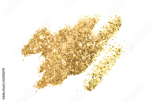 Background with gold glitter for your design Tableau sur Toile