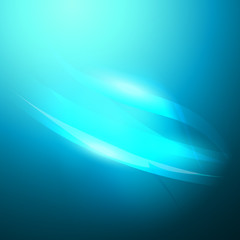 Wall Mural - blue abstract square background with light bright space. vector wallpaper with bright shiny flowing 