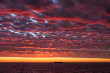 Wall Mural - Sunset on Andavadoaka