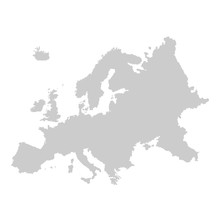 Detailed Vector Map Of Europe