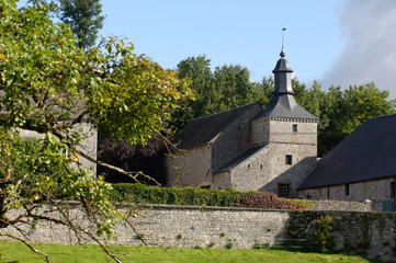 Canvas Print - Wallonie Belgique eglise pierre patrimoine religion