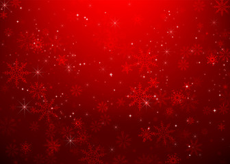christmas snowflake and starlight abstract bakcground vector illustration eps10 0023
