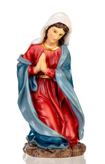 Wall Mural - Ceramic figure of the Virgin Mary