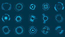 Vector Icon Set Technology Circle Design.