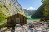 Fototapeta Góry - Obersee Berchtesgadener Land Nationalpark
