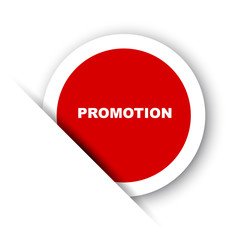 red vector banner promotion