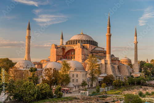 Fotomural Hagia Sophia or Ayasofya (Turkish), Istanbul, Turkey
