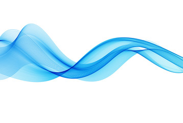 Aufkleber - Abstract colorful vector background, color wave for design brochure, website, flyer.