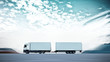 Gütertransport mit Lastwagen