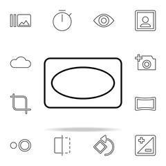Aufkleber - Color palette sign icon. Image icons universal set for web and mobile