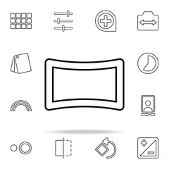 Poster - Edit sign icon. Image icons universal set for web and mobile