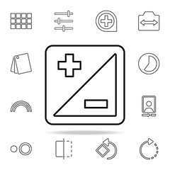 Aufkleber - Filter sign icon. Image icons universal set for web and mobile