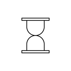 Poster - hourglass icon. Element of medicine for mobile concept and web apps icon. Thin line icon for website design and development, app development. Premium icon