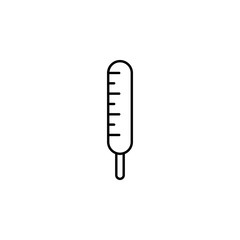 Poster - thermometer icon. Element of medicine for mobile concept and web apps icon. Thin line icon for website design and development, app development. Premium icon
