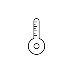 Poster - thermometer icon. Element of medicine for mobile concept and web apps icon. Thin line icon for website design and development, app development. Premium icon