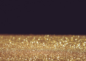 abstract background gold light bokeh christmas holiday