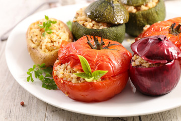 baked stuffed vegetable