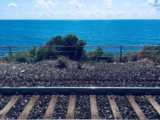 Railway and sea 