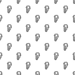 Poster - Chemical test tube pattern seamless repeat background for any web design