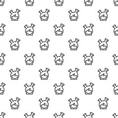 Poster - Double flask pattern seamless repeat background for any web design