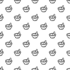 Poster - Chemistry plate pattern seamless repeat background for any web design