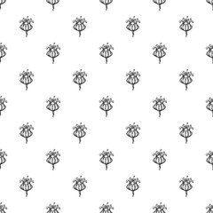 Poster - Rose flower pattern seamless repeat background for any web design