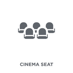 Cinema seat icon from Entertainment collection.