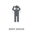 body odour icon from Hygiene collection.