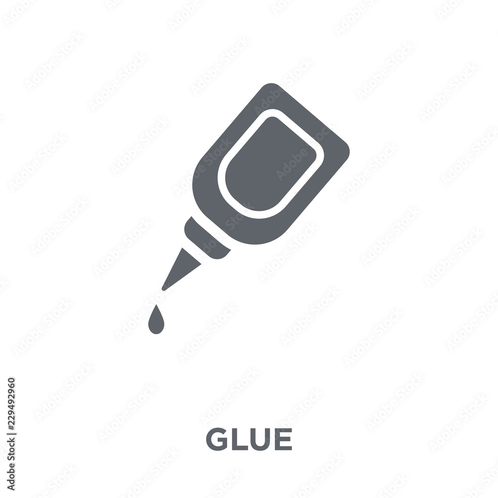 Glue icon from  collection. - obrazy, fototapety, plakaty 